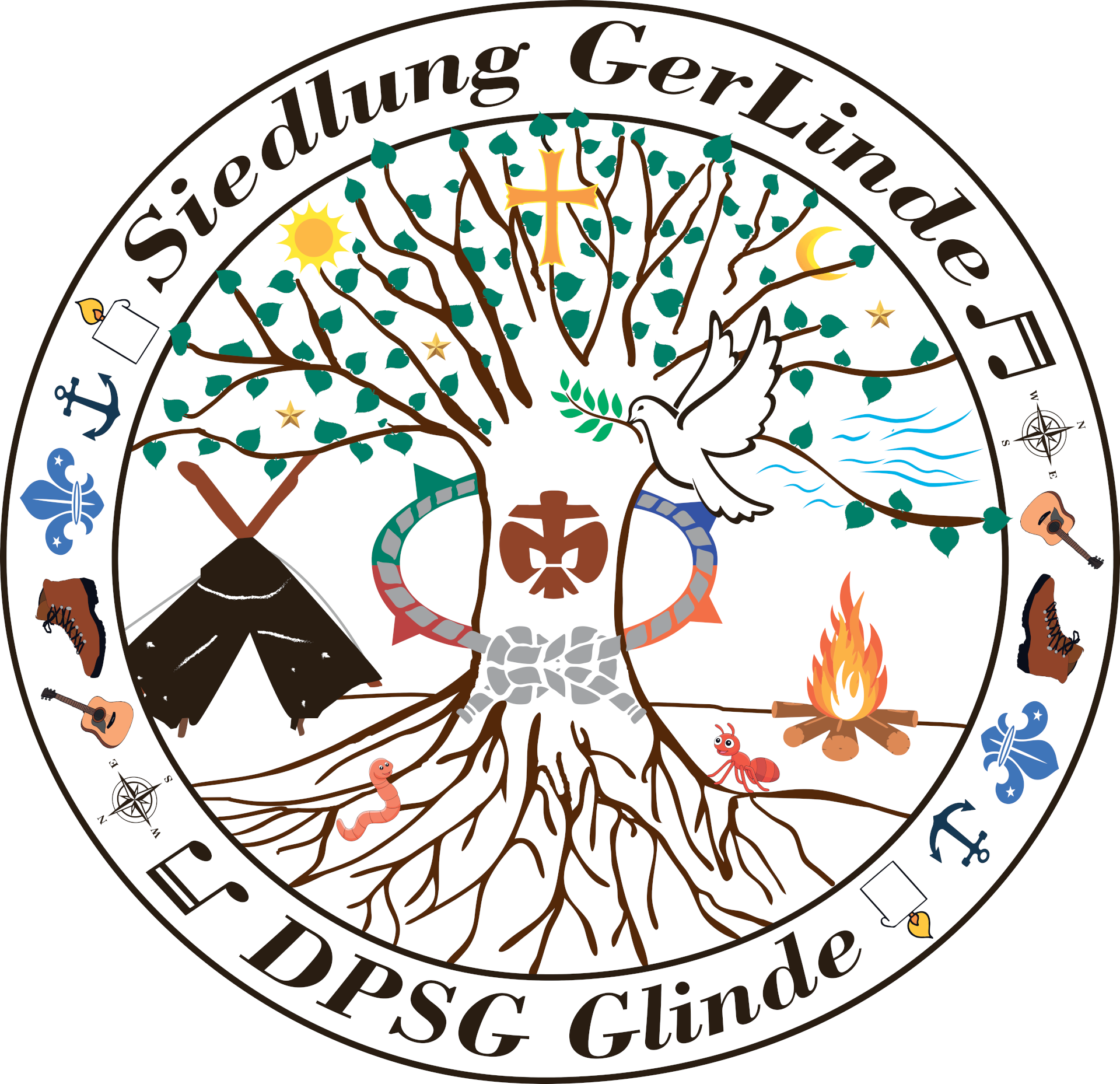 Logo Siedlung Gerlinde - DPSG Glinde - high res